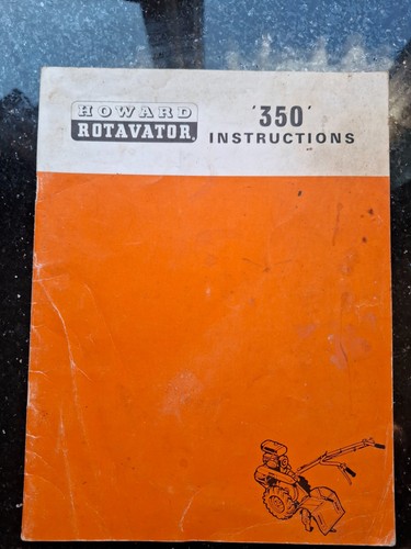 Genuine howard 350 rotavator - genuine,