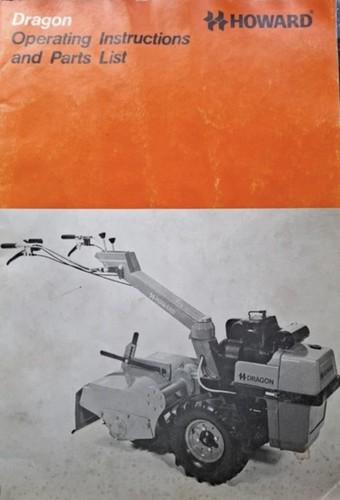 Howard dragon rotavator - howard,