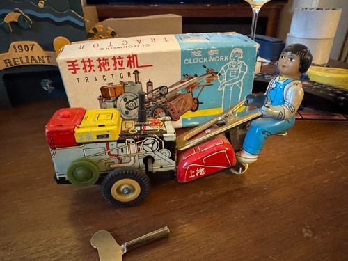 Splendid rare boxed tinplate - rare,