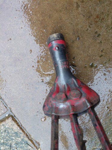 Vintage prong claw hoe - vintage,